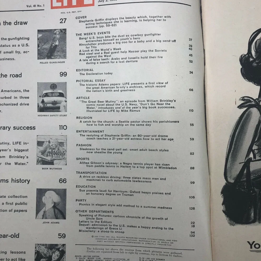 Life magazine july